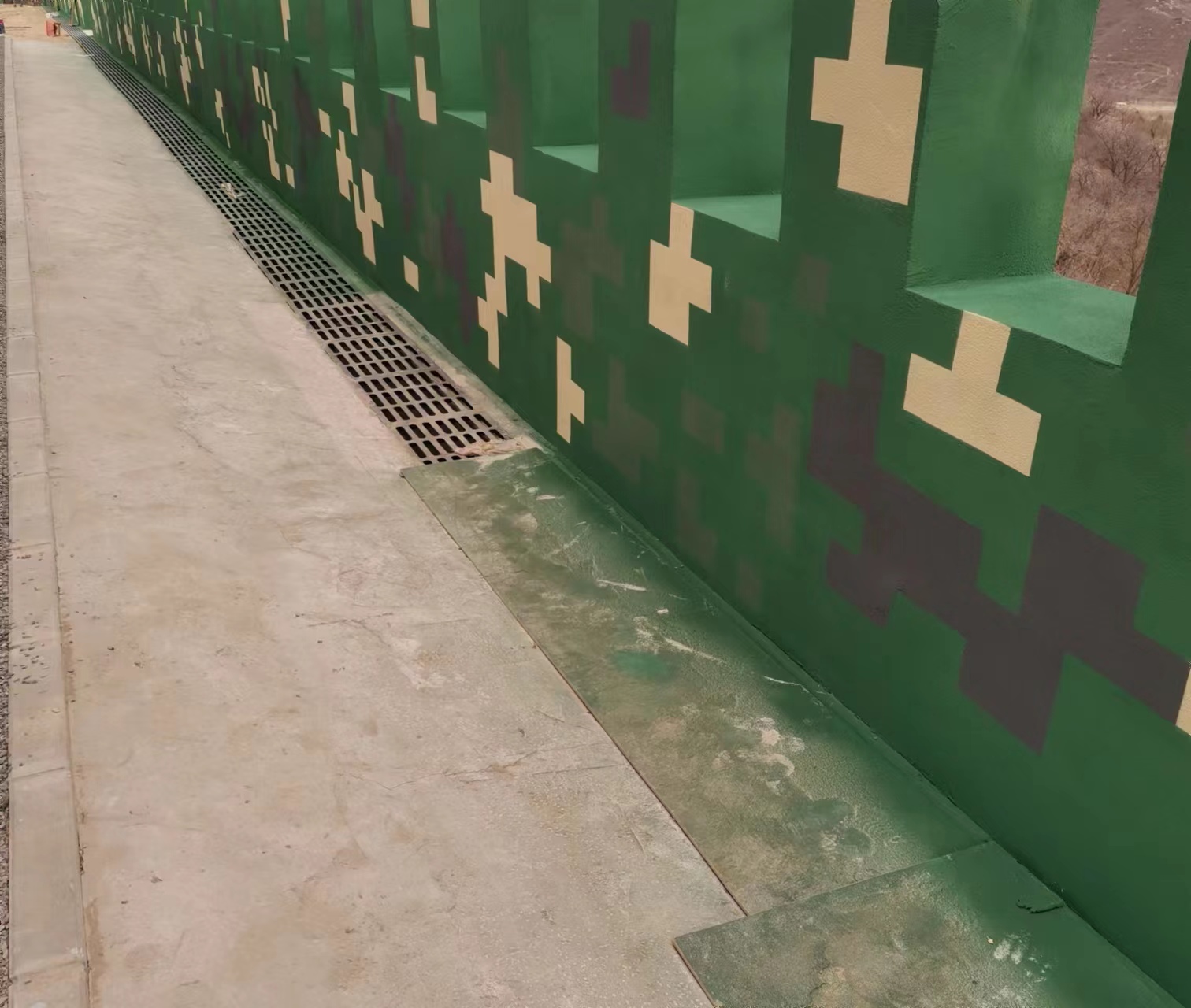 焦作围墙迷彩喷涂,数迷彩漆